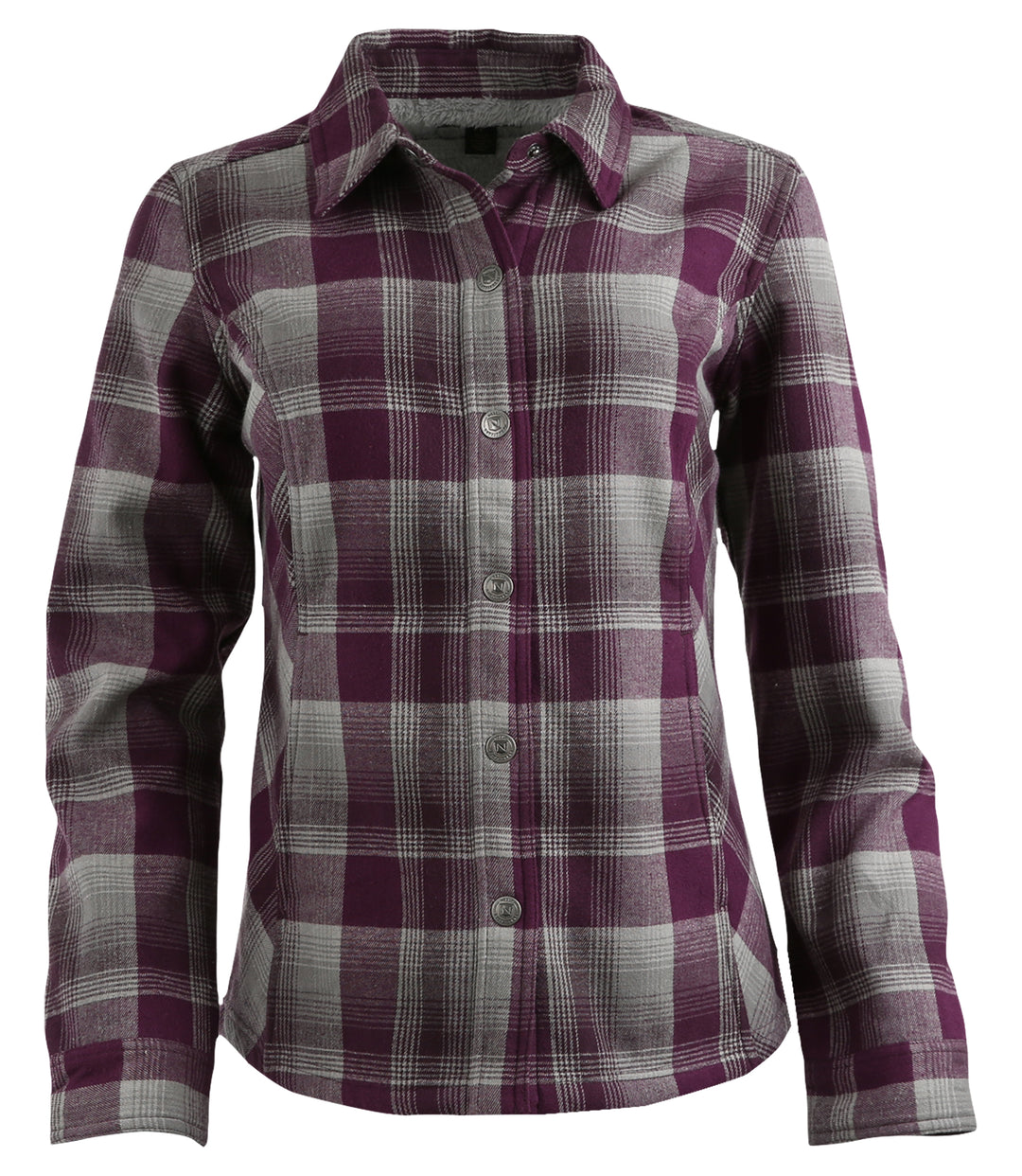Beet / Eggplant Plaid