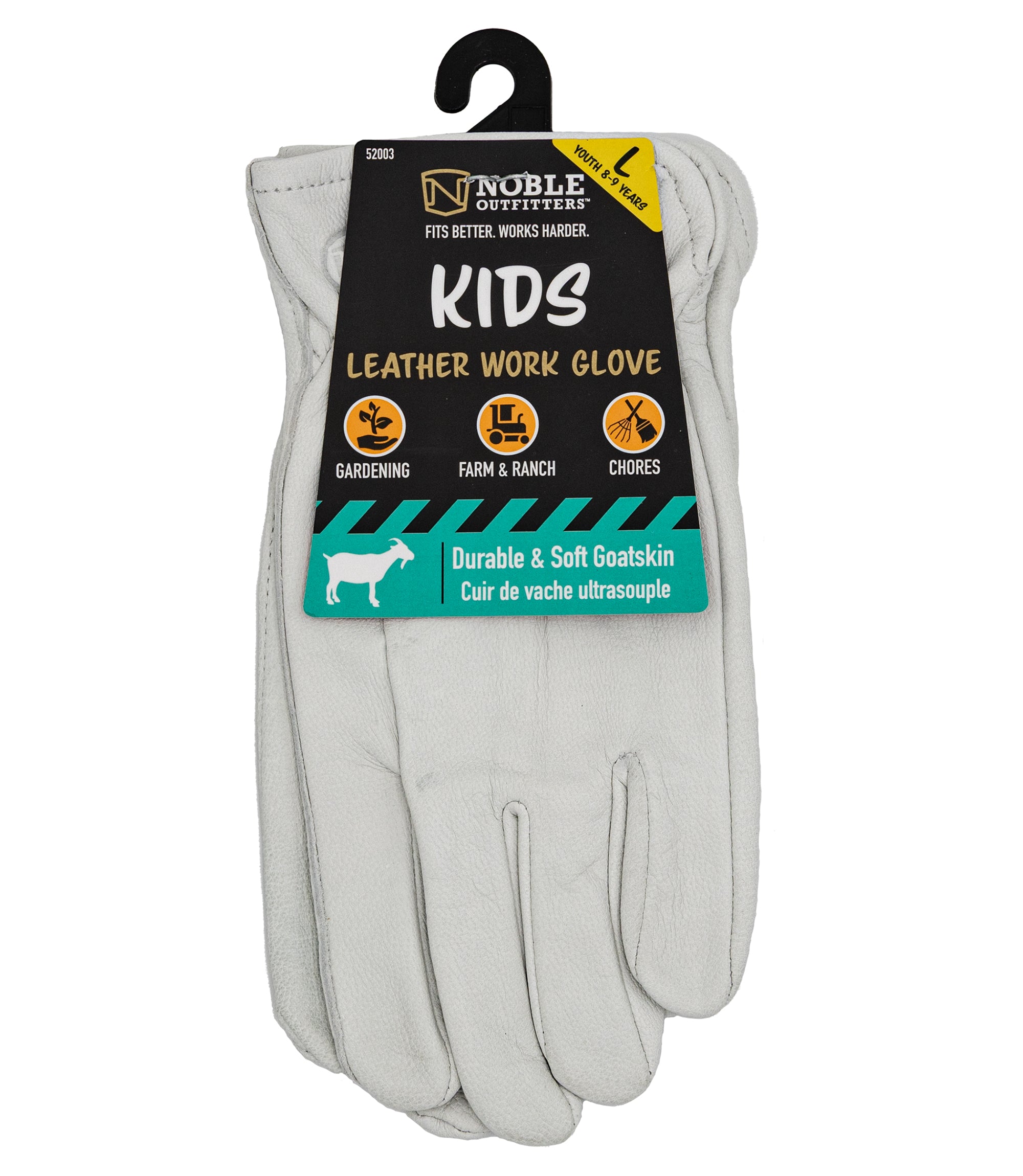 Goblin Paledusk age factory ロンT 白 XL Kids Leather Work Glove Goatskin – Noble Outfitters