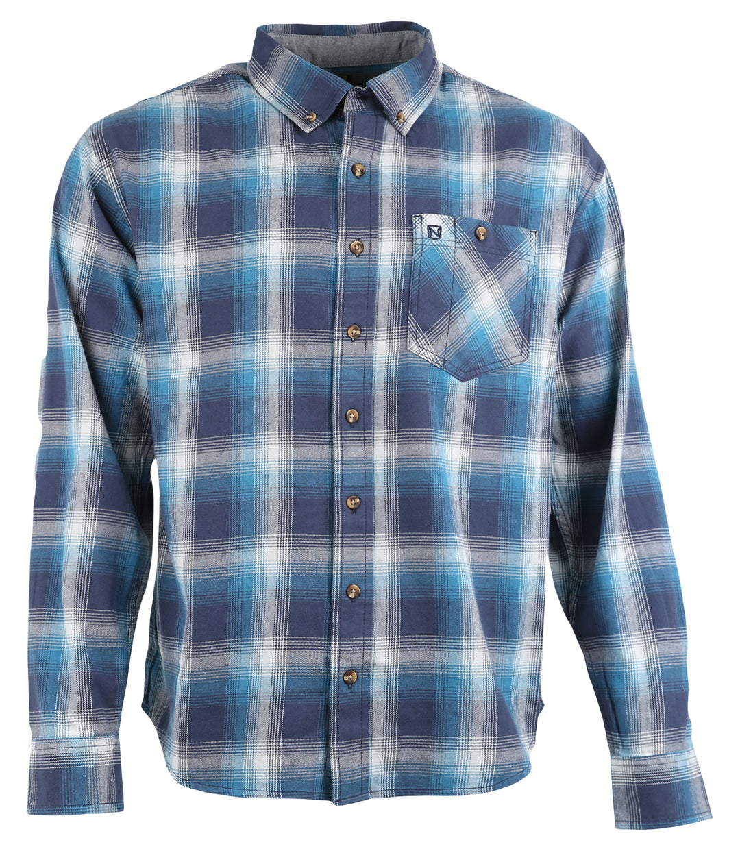 Navy / Gray Blue Plaid