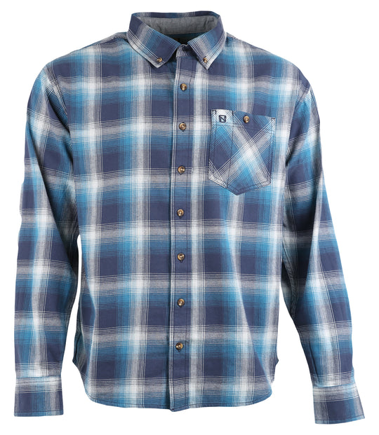Navy / Gray Blue Plaid