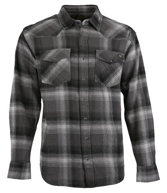 Black / Sterling Plaid