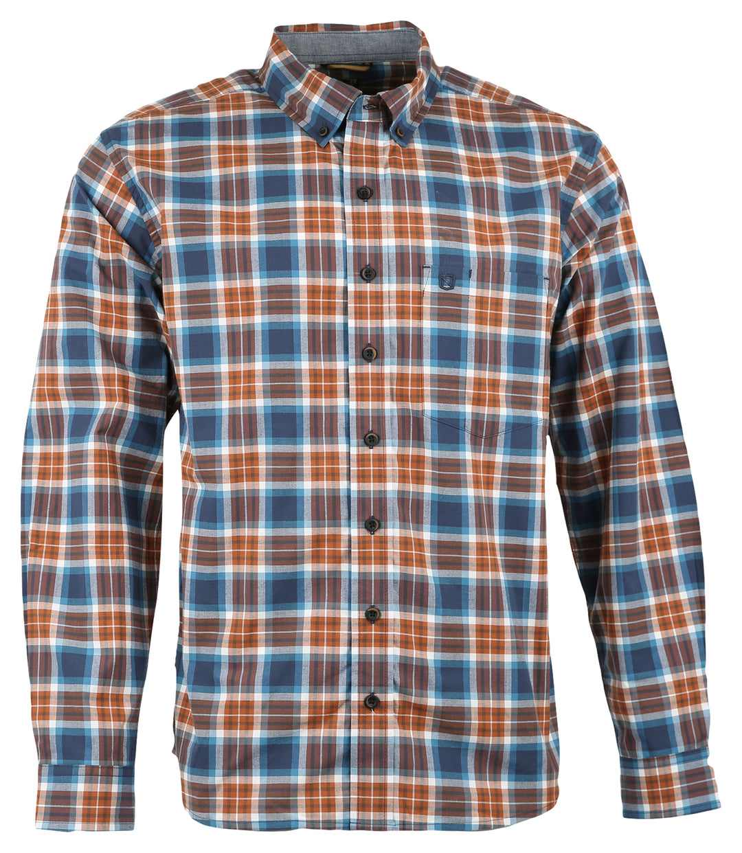 Chestnut / Blue Plaid