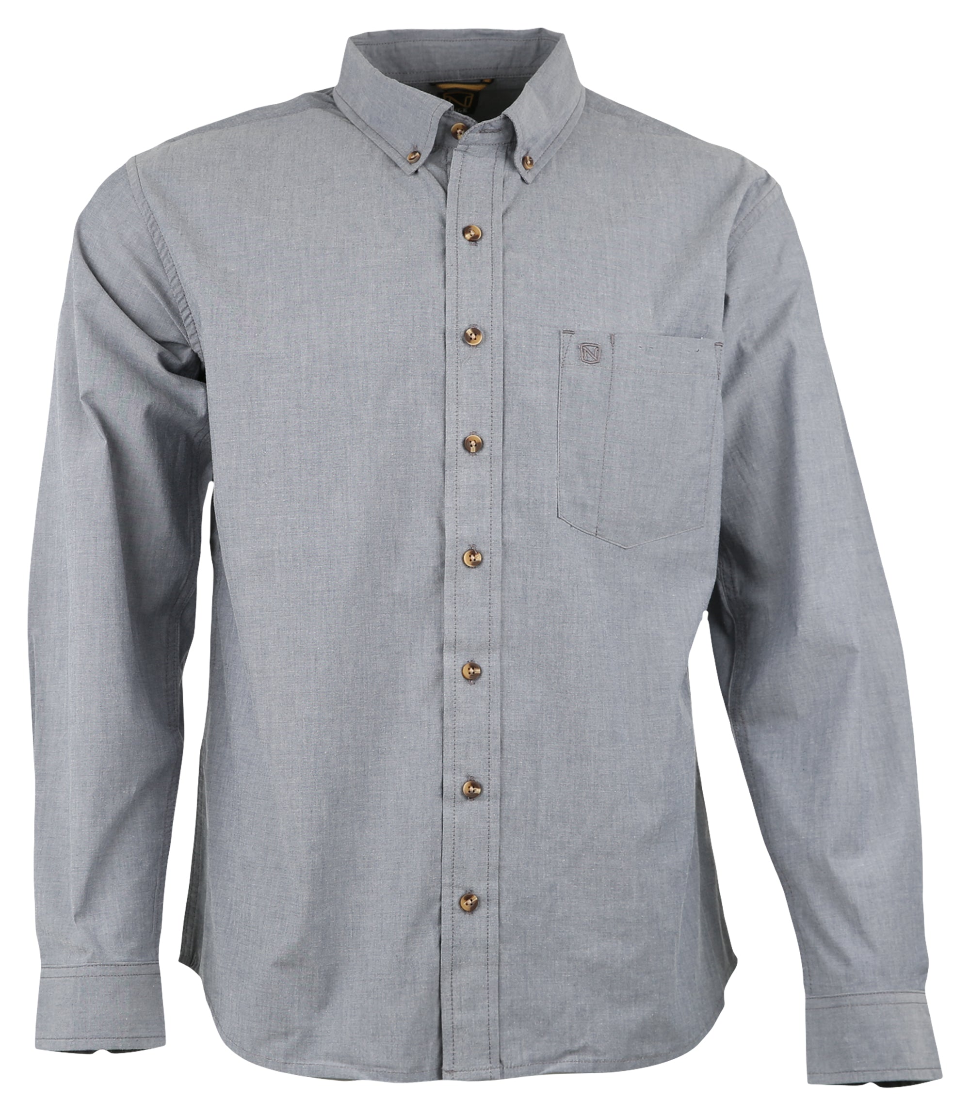 Men's Noble Outfitters® FullFlexx™ Long Sleeve Button Front Shirt