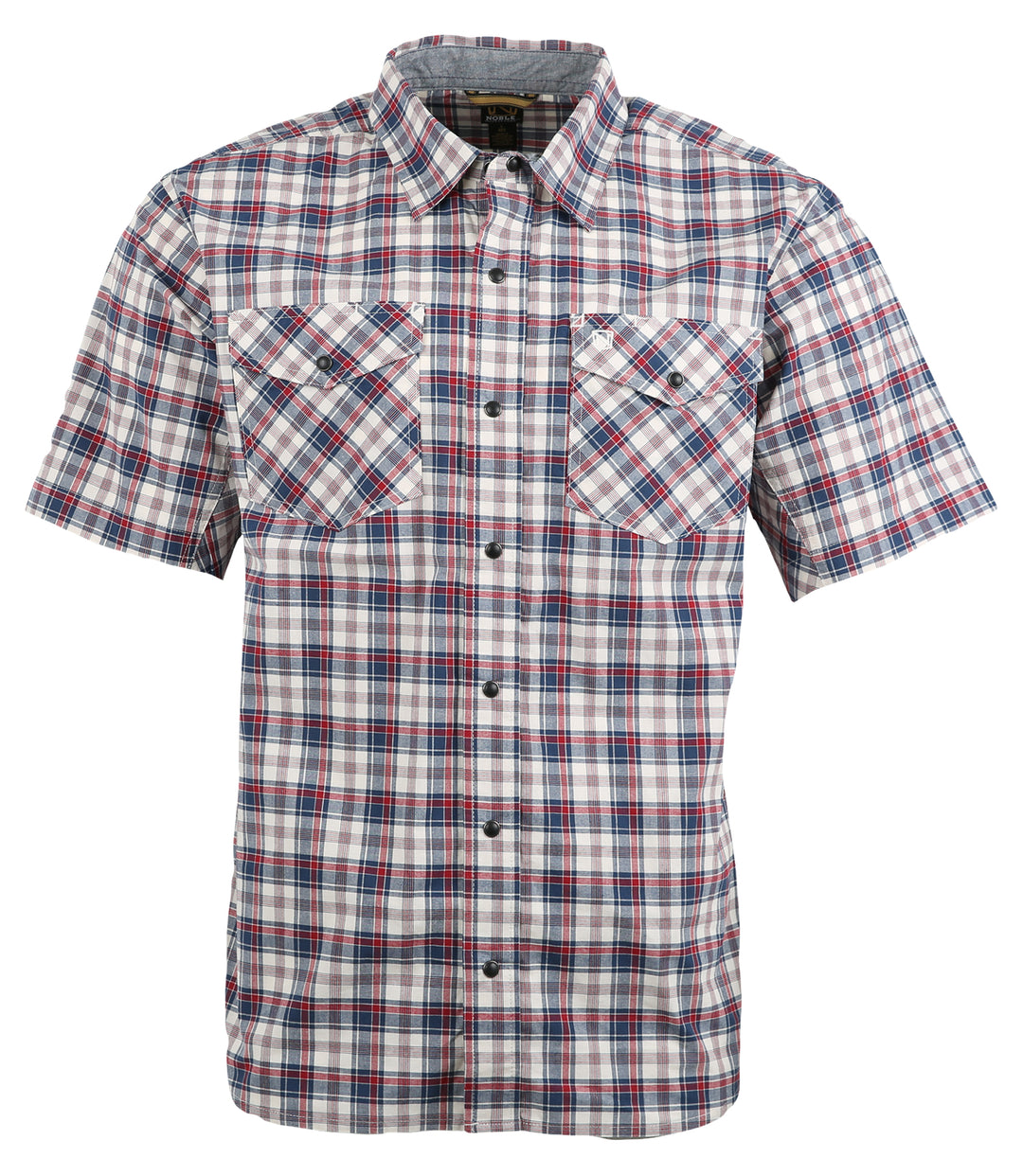 Navy & Chili Plaid