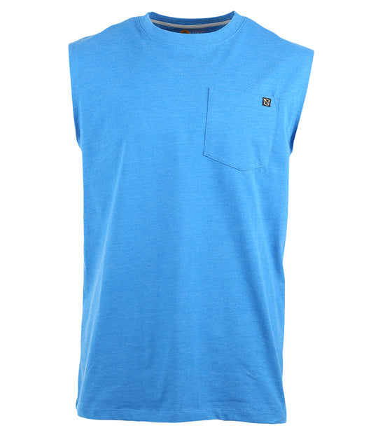 Men's The Best Dang™ Work Sleeveless Pocket Tee