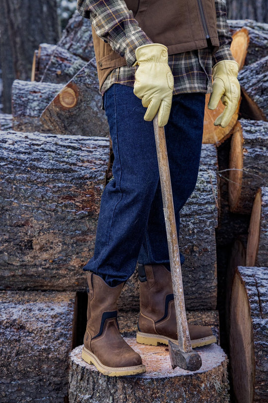 Men's STRIKE Wellington Work Boot Waterproof