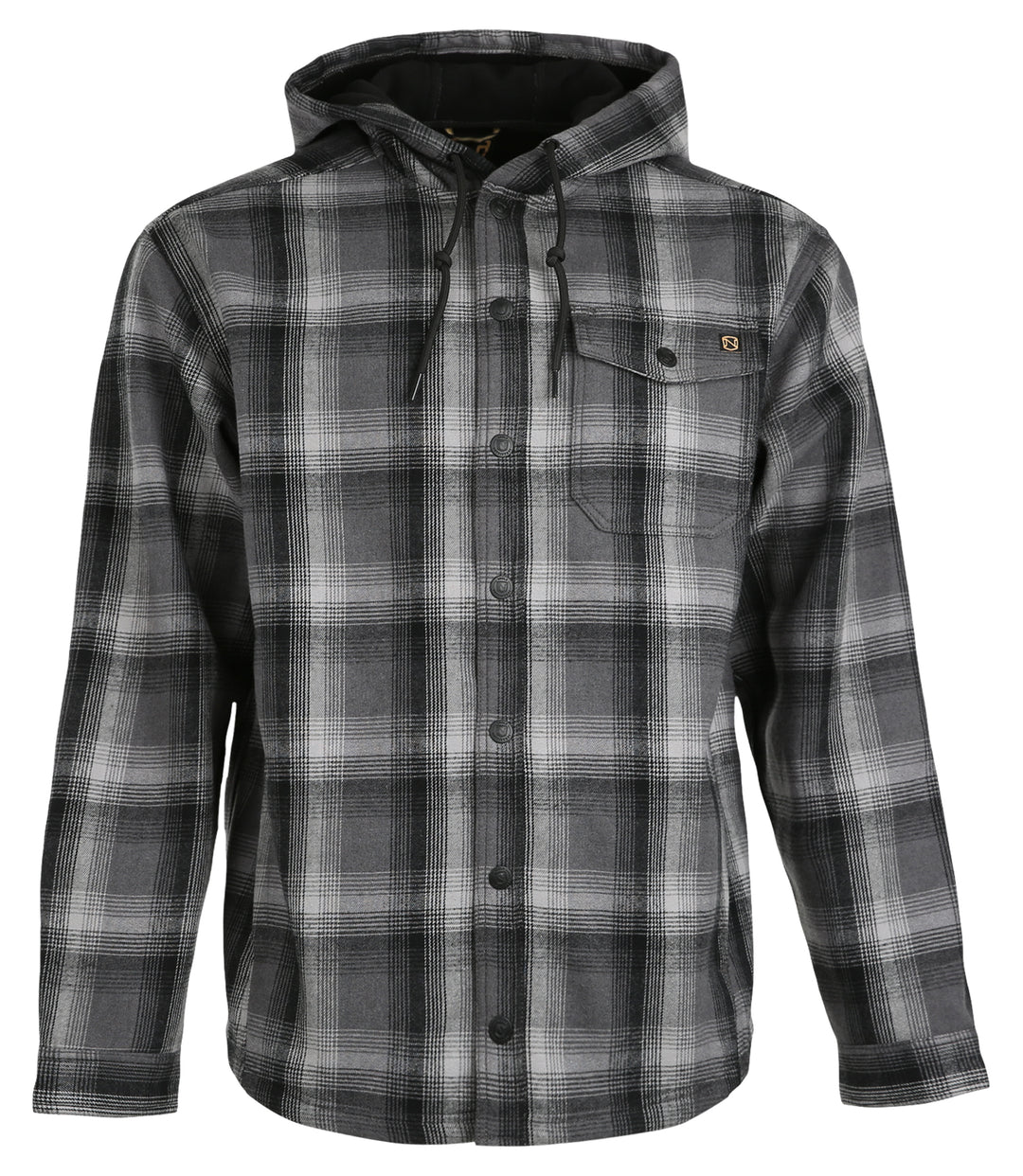 Asphalt / Black Plaid