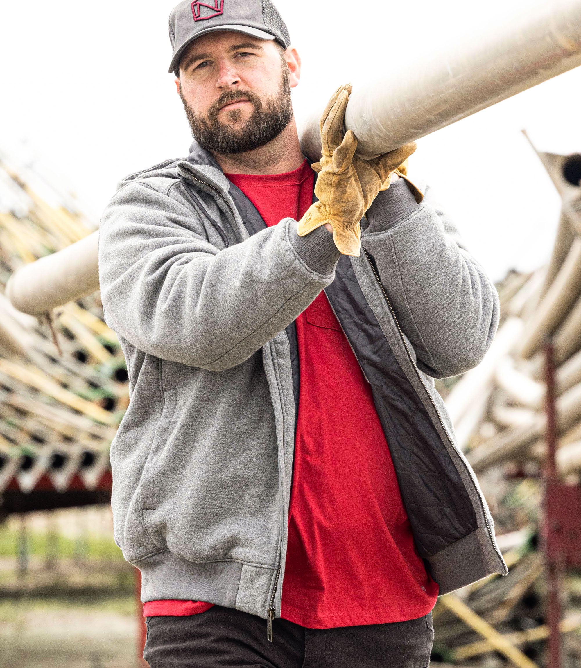 Men's FullFlexx™ HD Full Zip Hoodie – Noble Outfitters