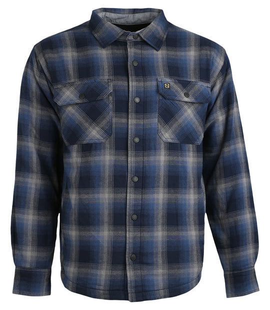 Navy / Gray Plaid