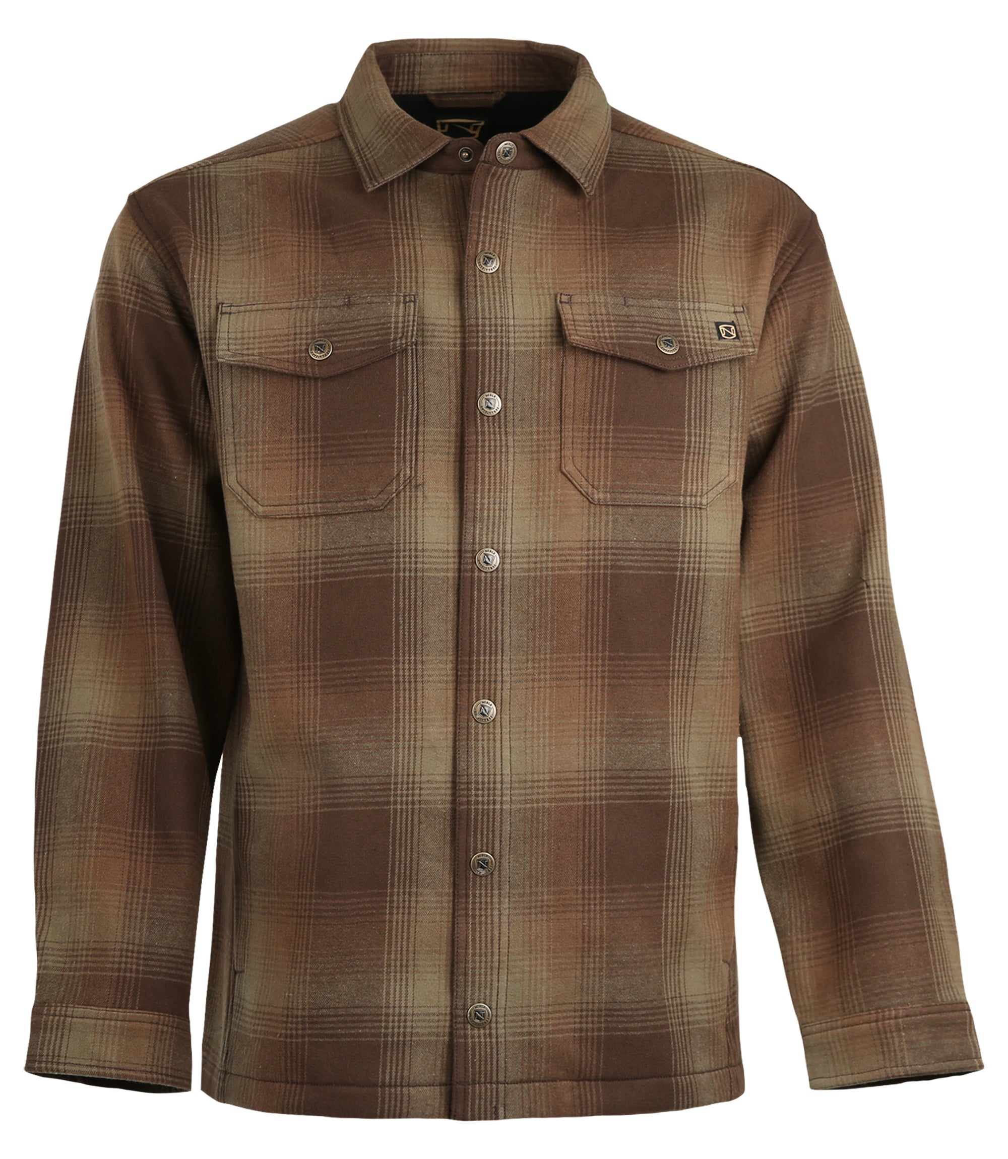 Men's Snap Front Shirt Jacket – Noble Outfitters