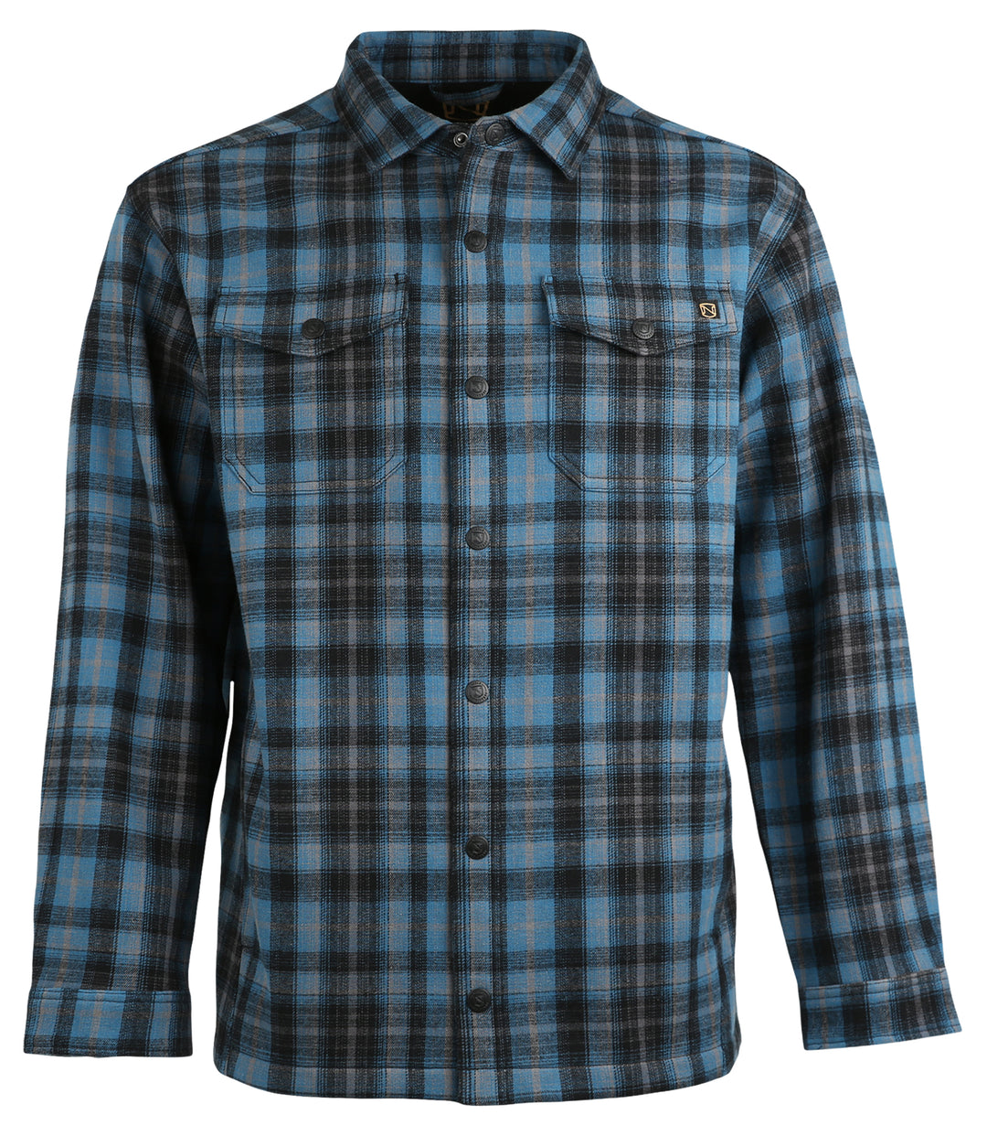 Steel Blue / Gray Plaid
