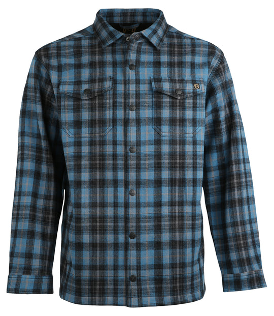 Steel Blue / Gray Plaid