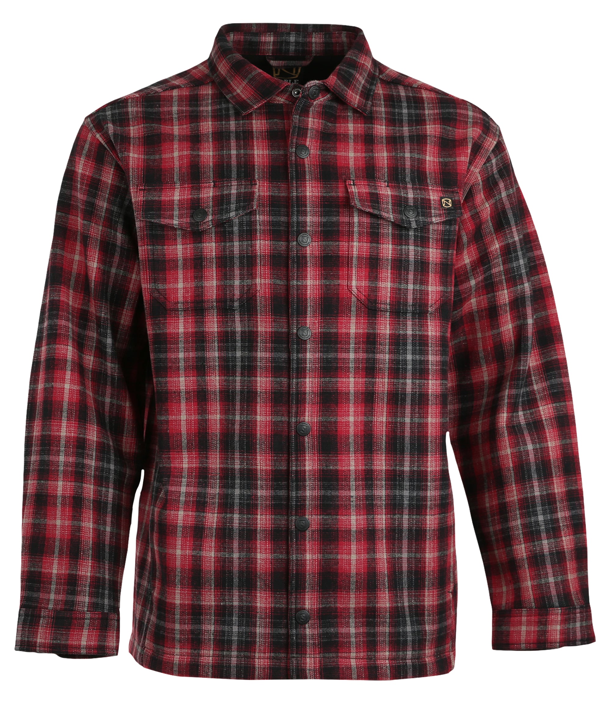 Men's Snap Front Shirt Jacket – Noble Outfitters