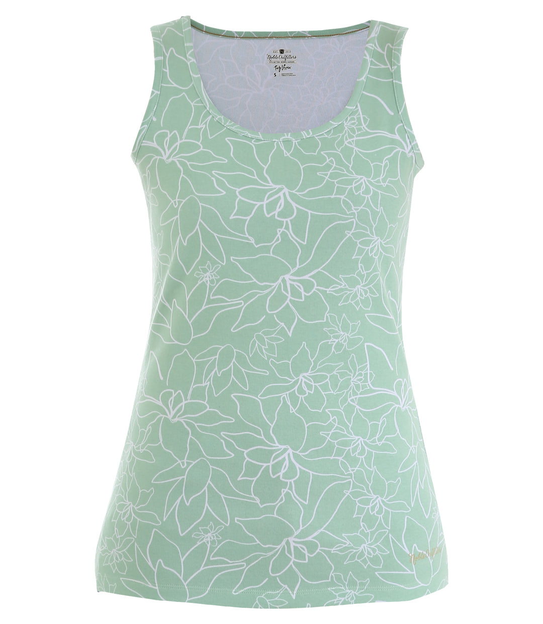 Pale Green Floral