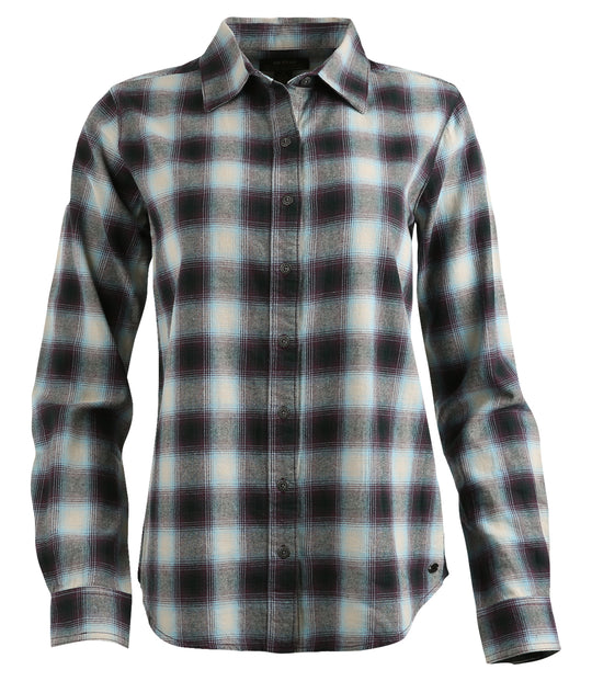 Eggplant / Marine Plaid