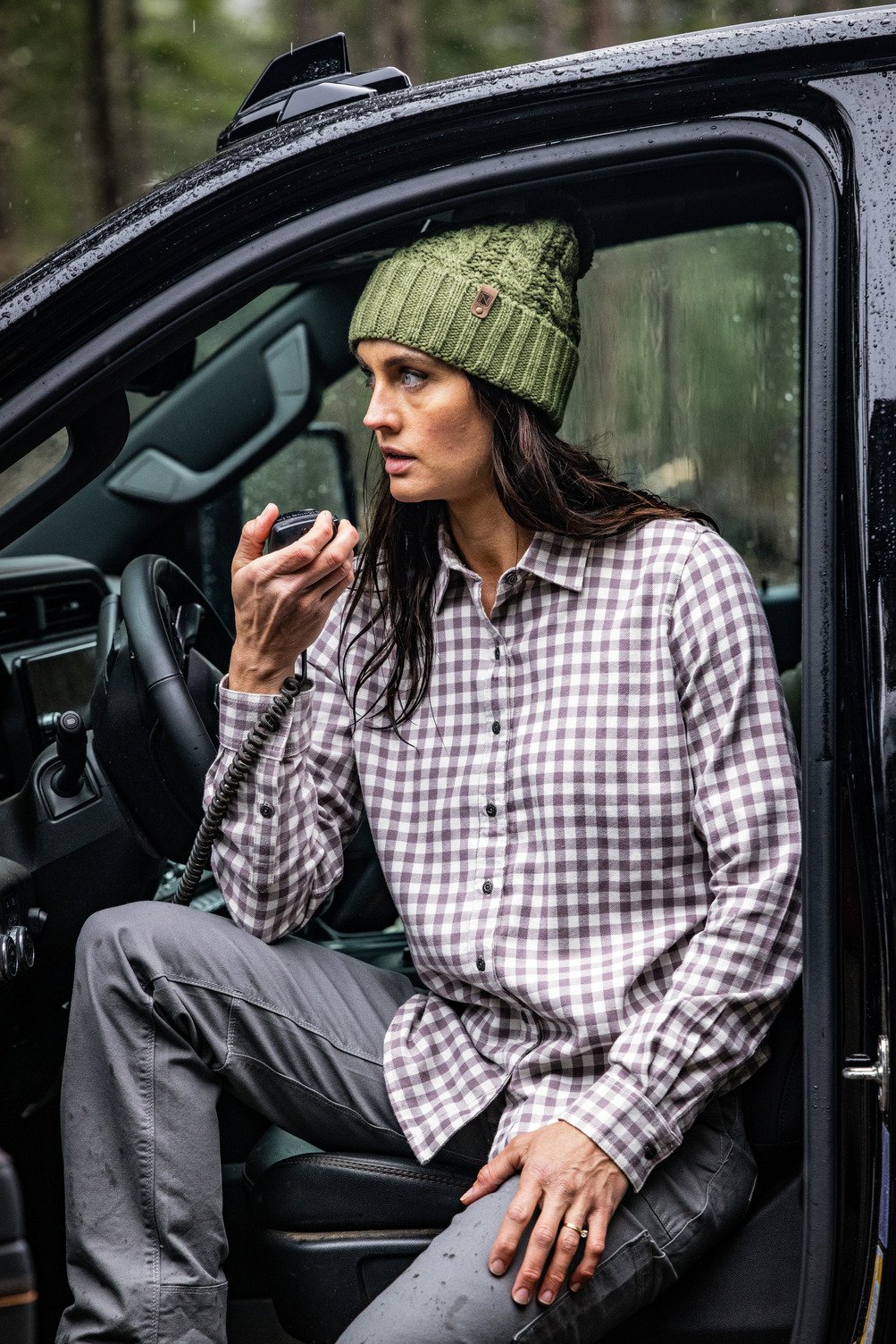 Relaxed Fit Flannel Shirt