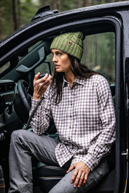 Relaxed Fit Flannel Shirt