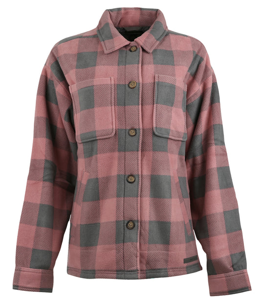 Mauve / Gray Plaid
