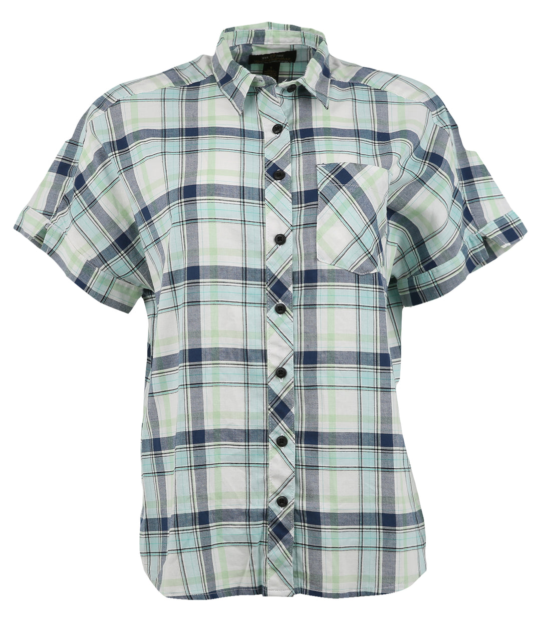 Pastel Turquoise Plaid