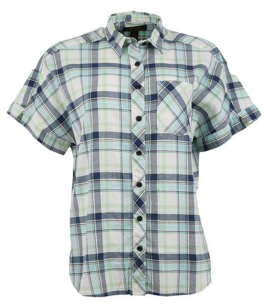 Pastel Turquoise Plaid