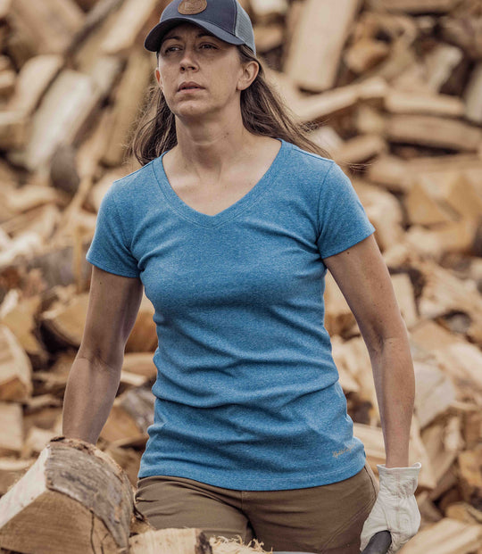 Women's Tug-Free™ V-Neck