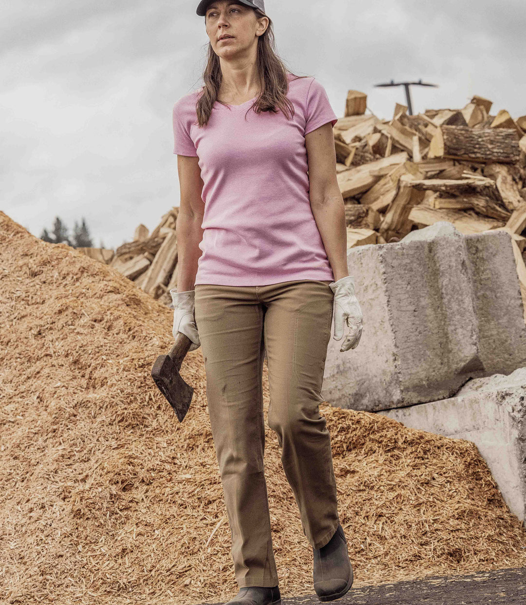 Women's Tug-Free™ Double Front Utility Pant