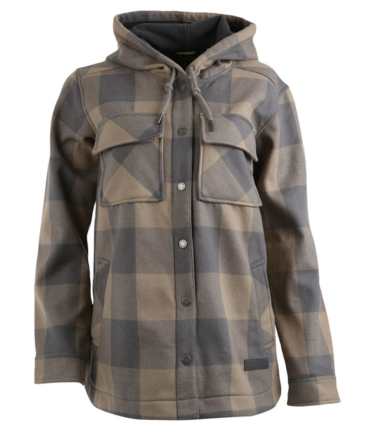 Khaki / Gray Plaid