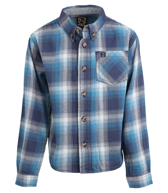 Navy / Gray Blue Plaid
