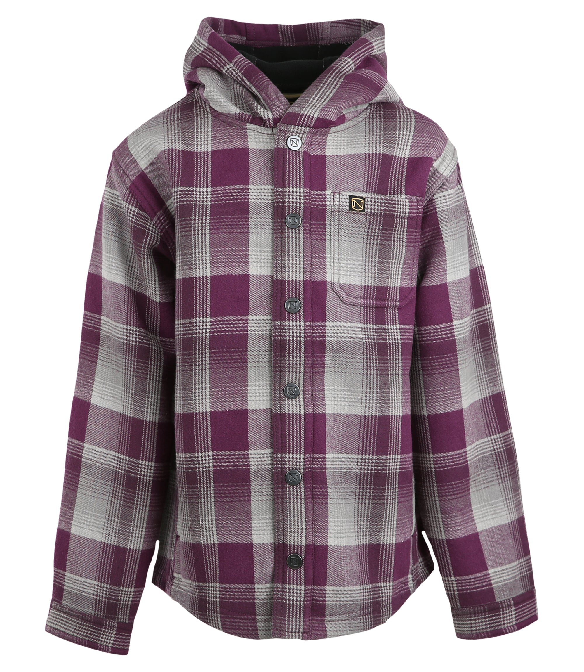 Beet / Eggplant Plaid