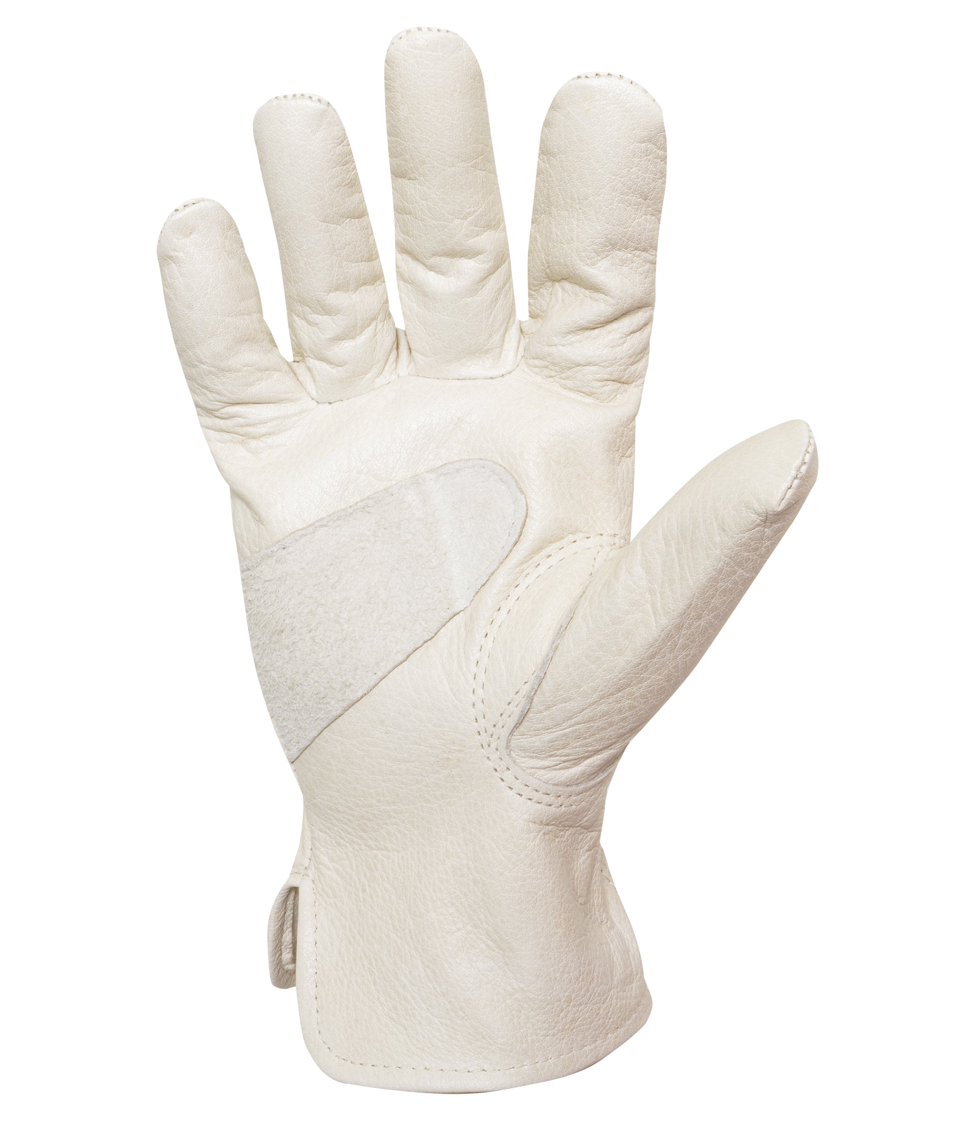 HYDO LEATHER GLOVES ブルー/ホワイト KINZIG Driver leather gloves (goatskin) white 8 - Högert Technik
