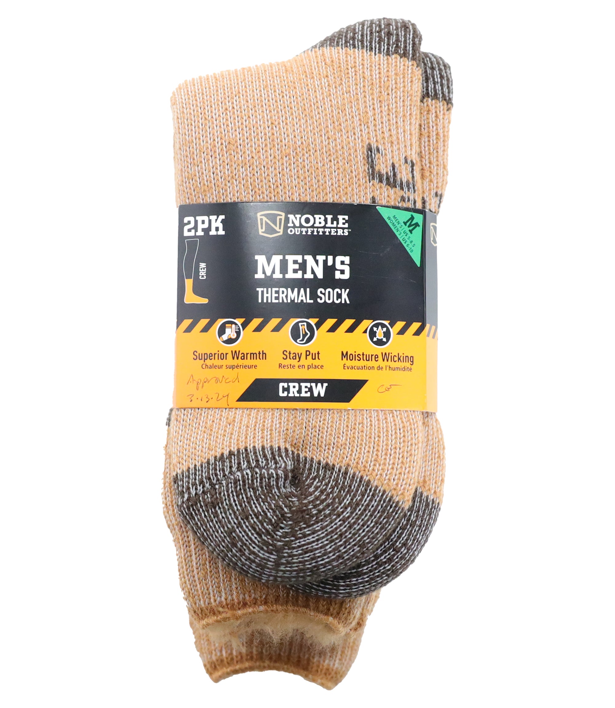 Thermal Crew Socks – 2 pack – Noble Outfitters