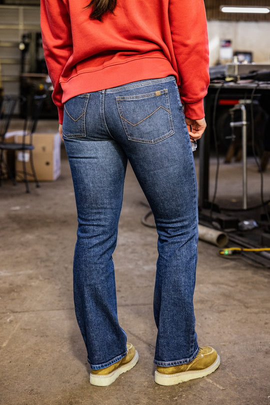Denim 5-Pocket Bootcut Jean