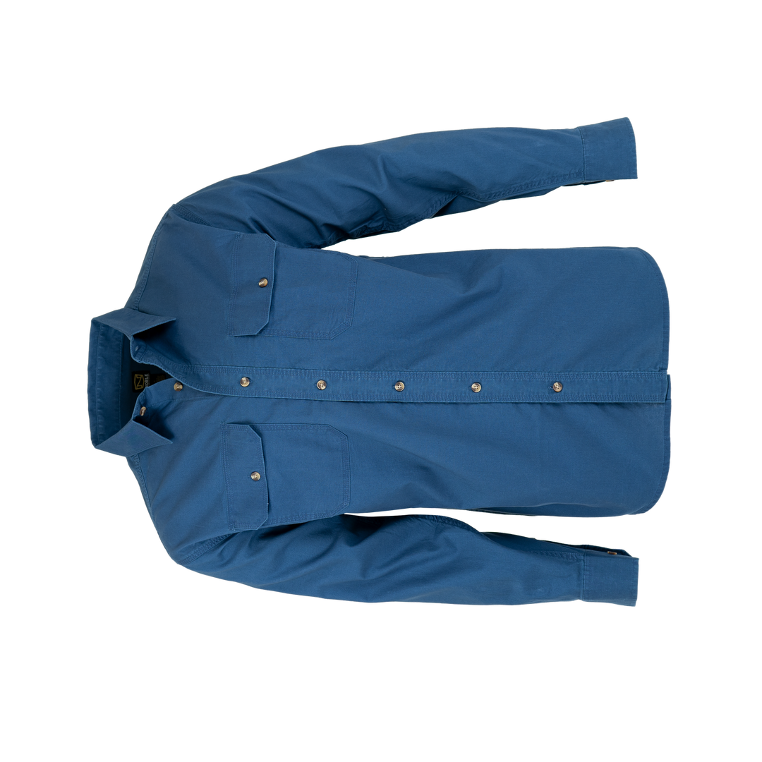 Men's Long Sleeve Weathered Work Shirt