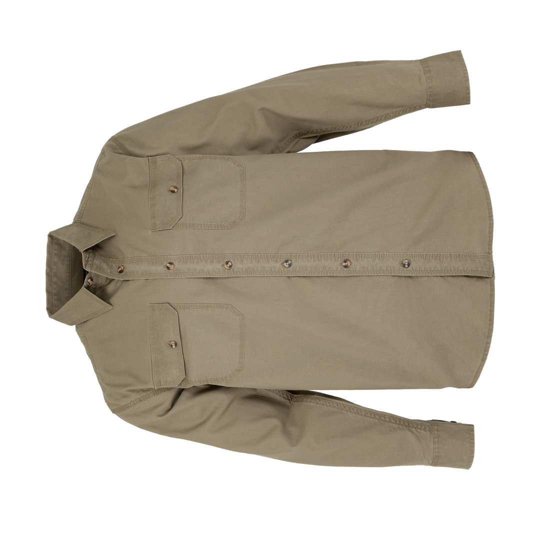 Men's Long Sleeve Weathered Work Shirt