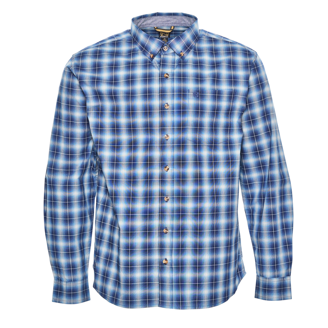 Men's Noble Outfitters® FullFlexx™ Long Sleeve Button Front Shirt