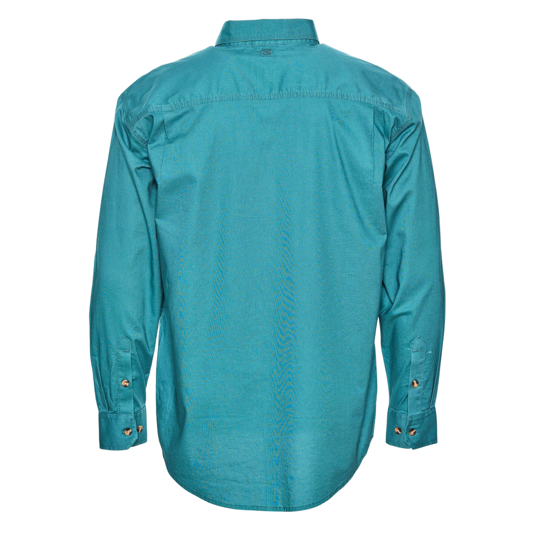 Men's Long Sleeve Weathered Work Shirt