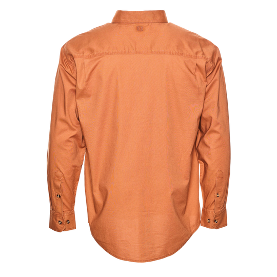 Men's Long Sleeve Weathered Work Shirt