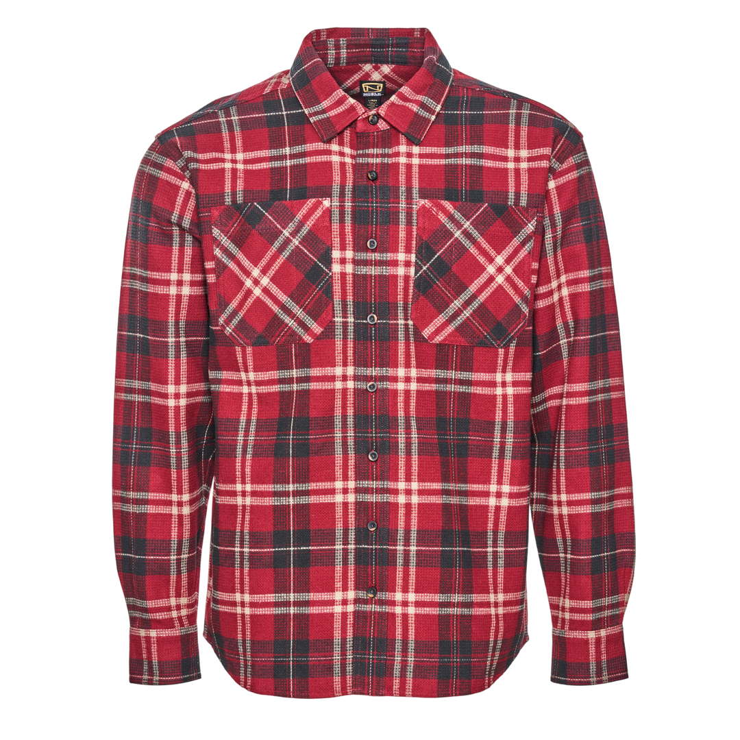 Cotton Waffle Work Shirt