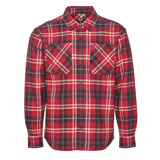 Cotton Waffle Work Shirt
