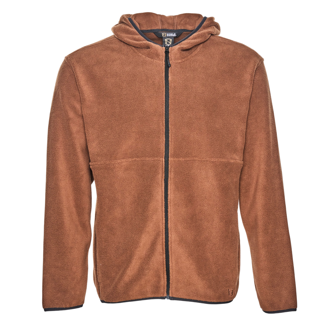 Full Zip Hooded Polar Fleece
