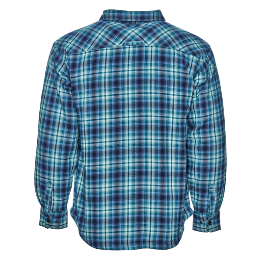 Men's Fleece Lined Flannel Shirt Jacket