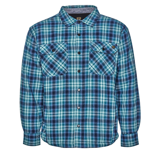 Men's Fleece Lined Flannel Shirt Jacket