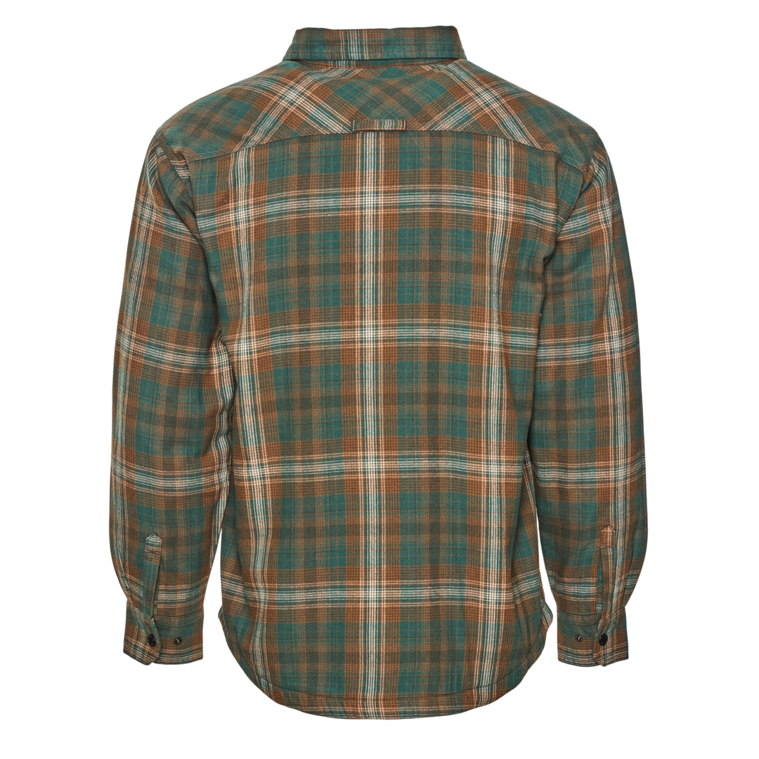 Men's Fleece Lined Flannel Shirt Jacket