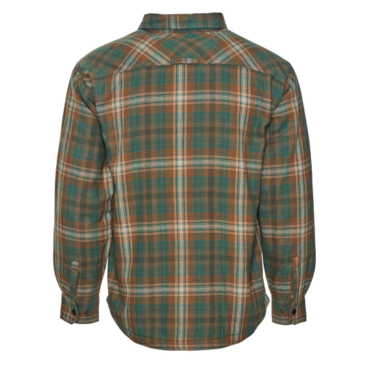 Men's Fleece Lined Flannel Shirt Jacket