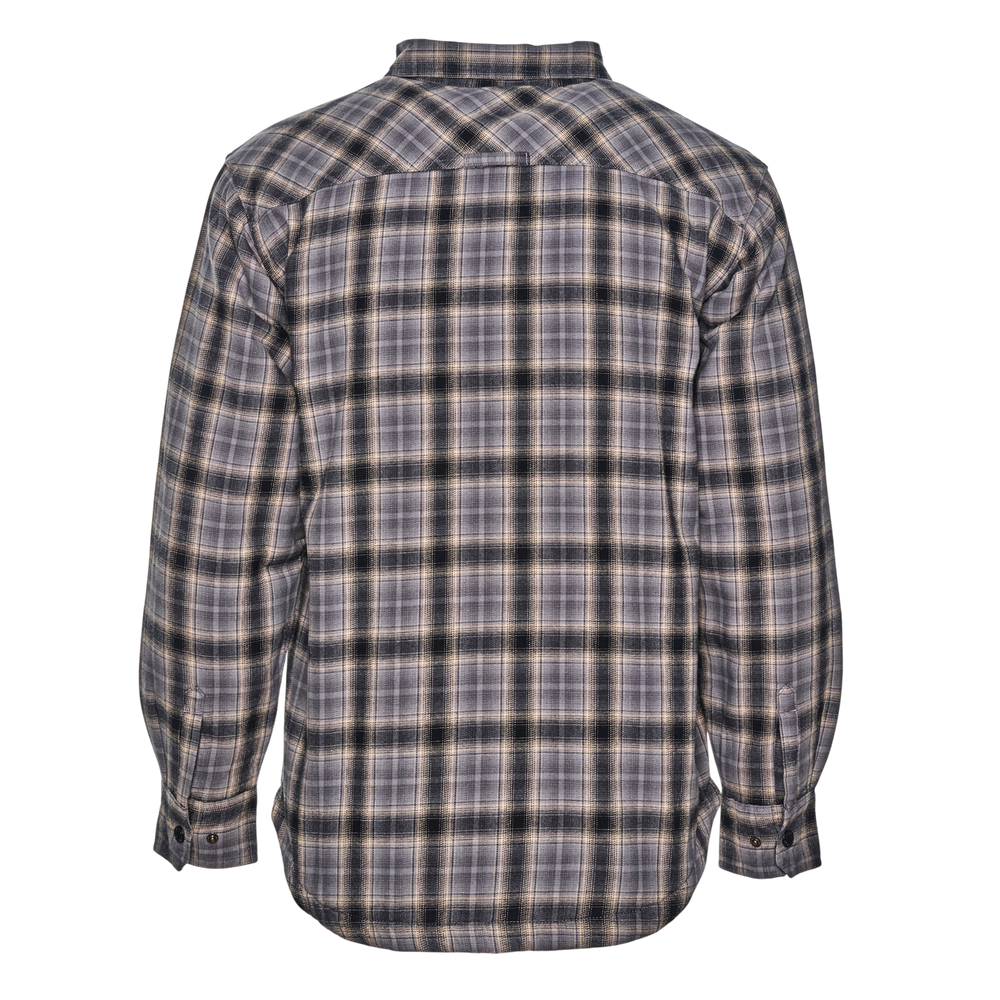 Men's Fleece Lined Flannel Shirt Jacket