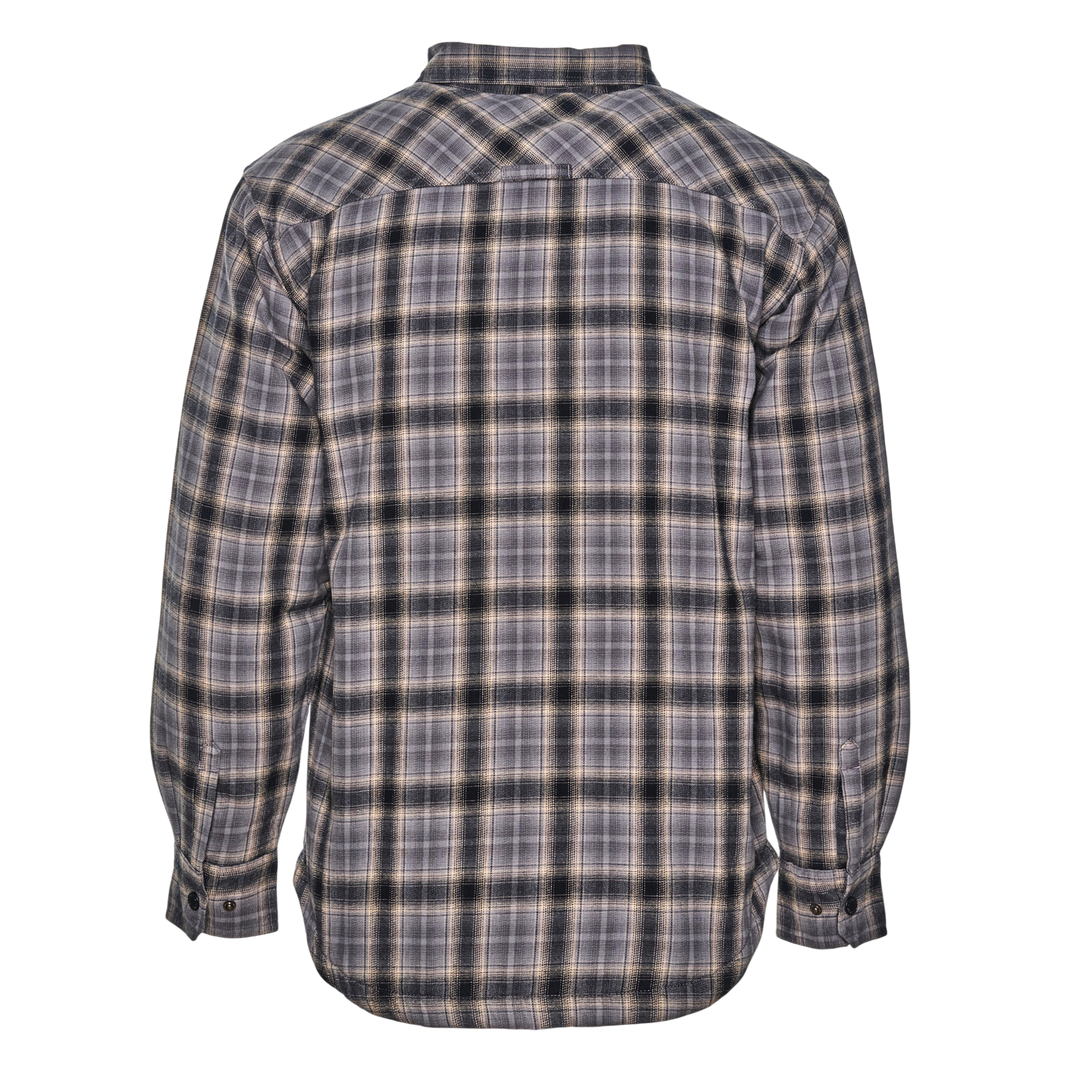 Men's Fleece Lined Flannel Shirt Jacket