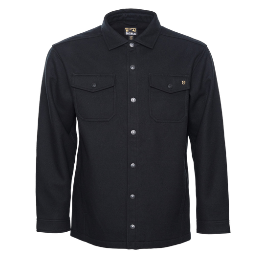 Men's Snap Front Shirt Jacket