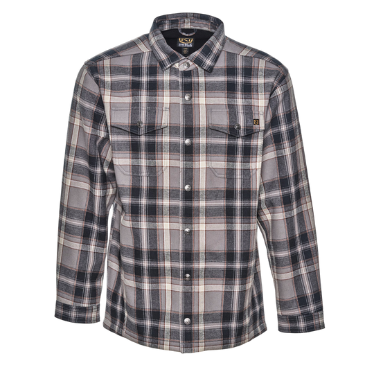 Men's Snap Front Shirt Jacket