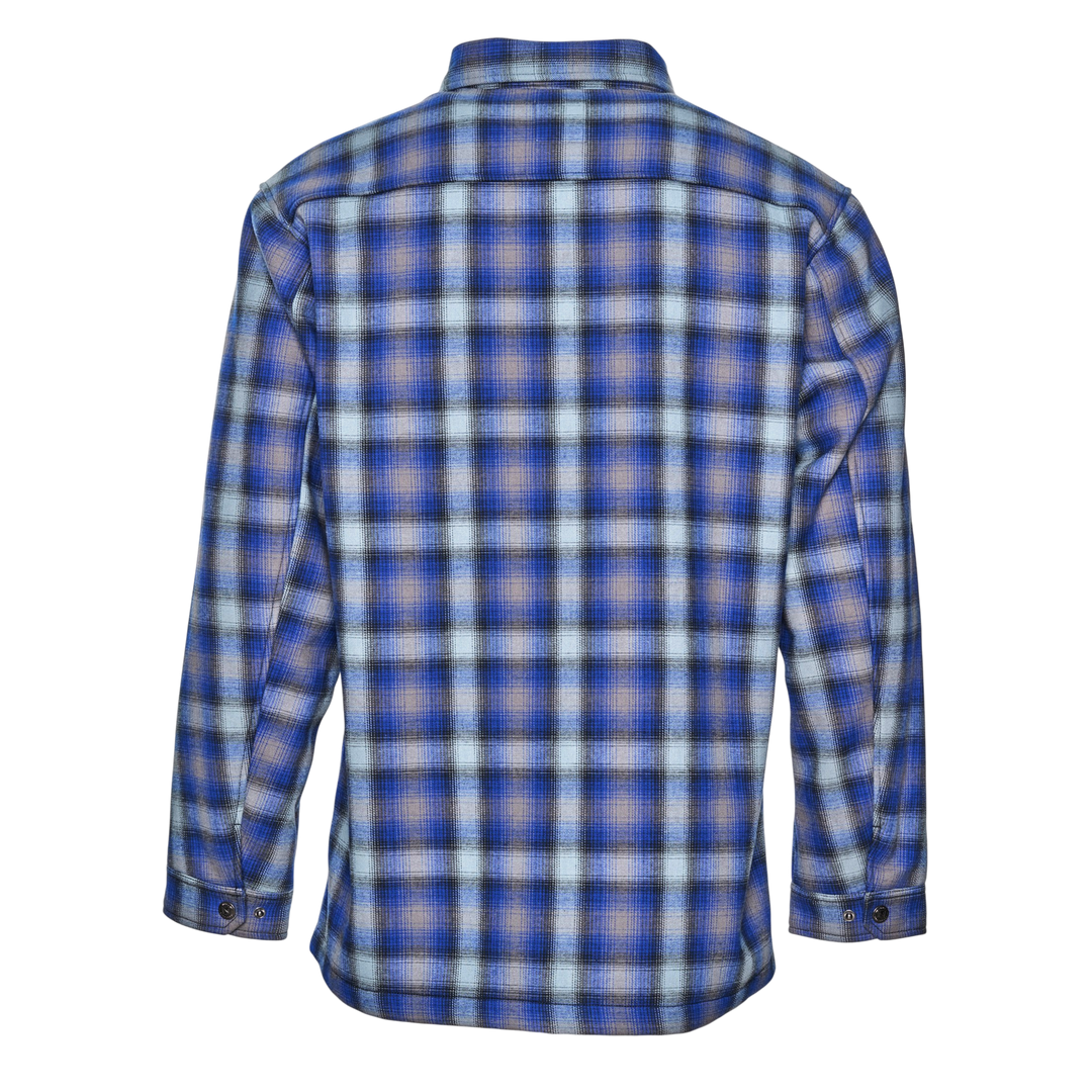 Men's Snap Front Shirt Jacket