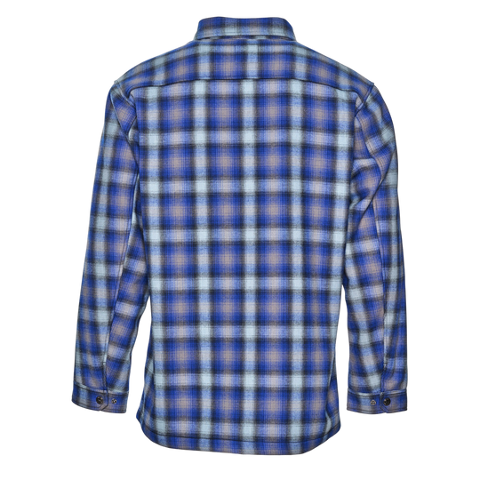 Men's Snap Front Shirt Jacket